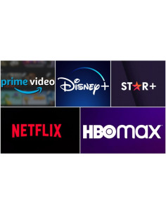 APP Netflix, Star Plus,...