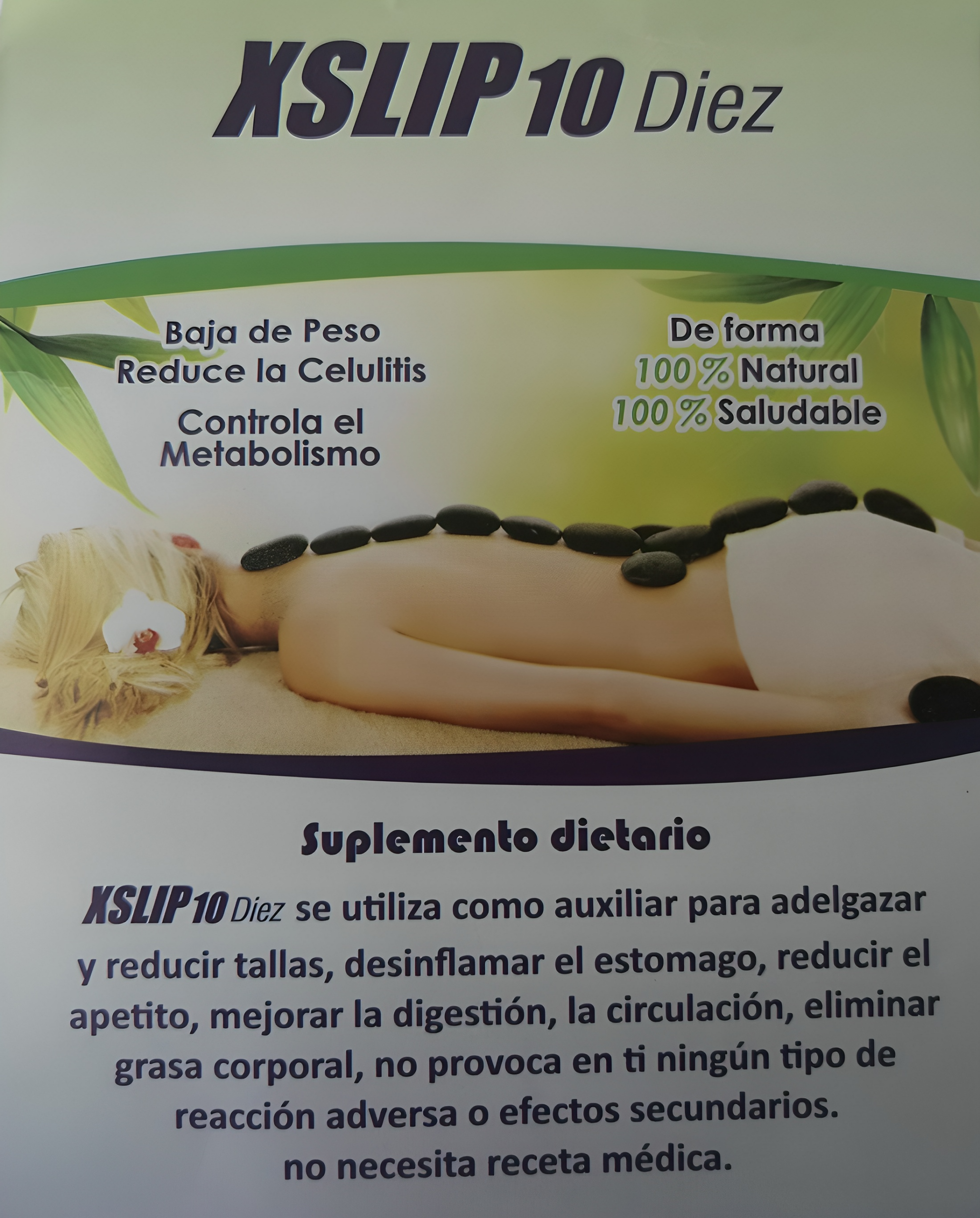 Quemador de grasa localizada - Xslip 10 Diez - Image 2